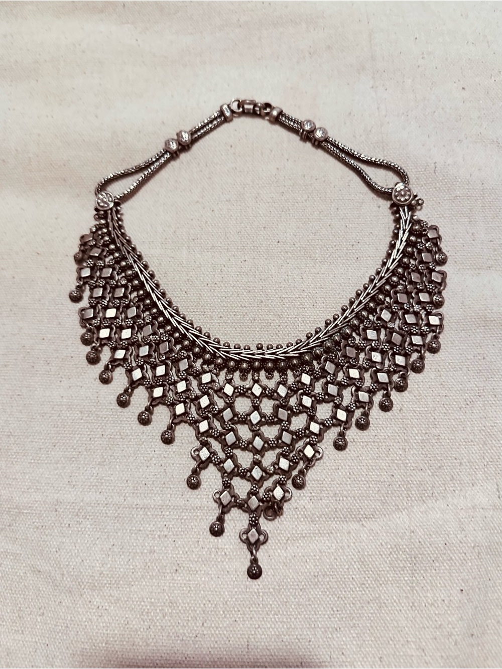 Vintage | Necklace | Turkmen Silver Necklace